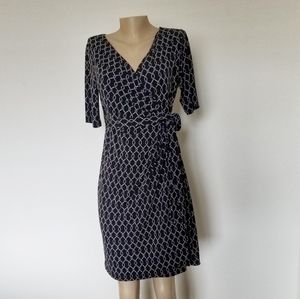 Motherhood Maternity Black Wrap Dress